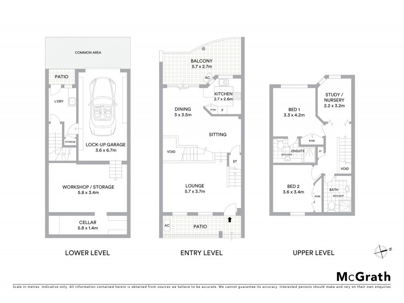 3/4 McCormack Street, The Hill NSW 2300 Floorplan