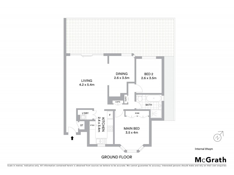 17/90 Brooks Street, Cooks Hill NSW 2300 Floorplan