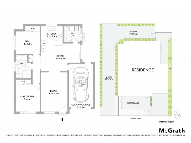 1/107 Lockyer Street, Adamstown NSW 2289 Floorplan