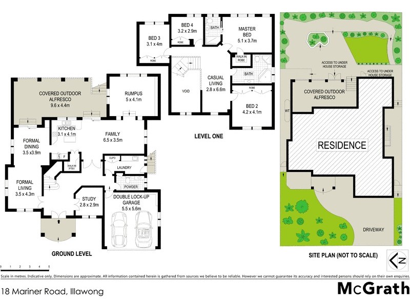 18 Mariner Road, Illawong NSW 2234 Floorplan