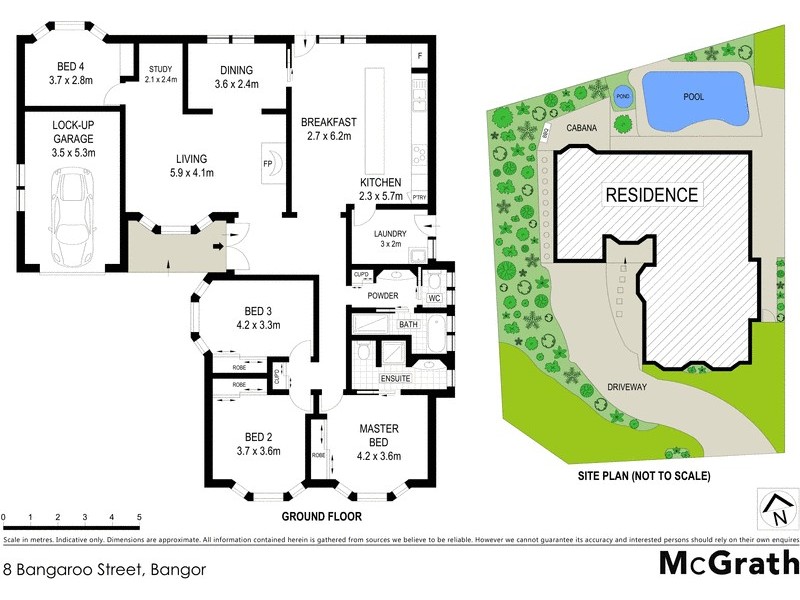8 Bangaroo Street, Bangor NSW 2234 Floorplan