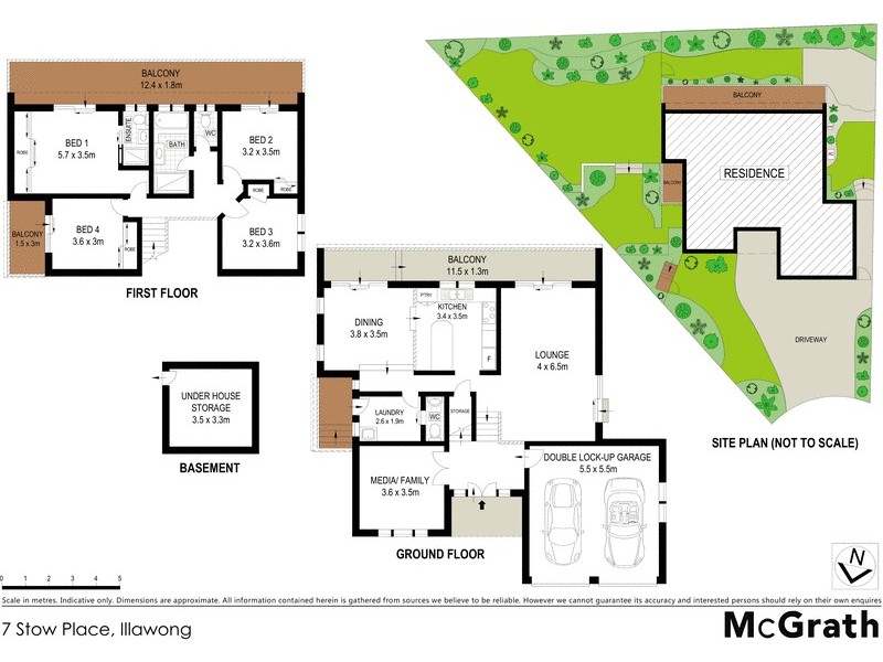 7 Stow Place, Illawong NSW 2234 Floorplan