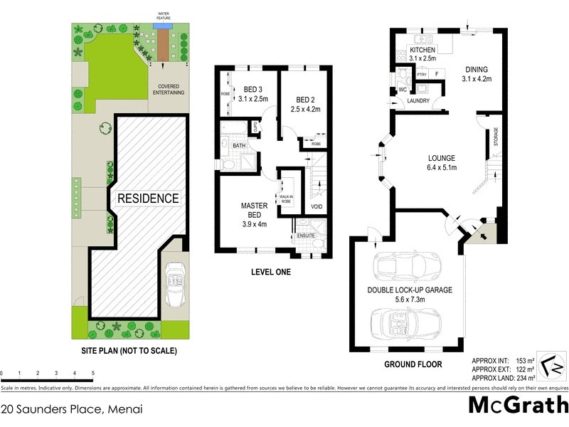 20 Saunders Place, Menai NSW 2234 Floorplan