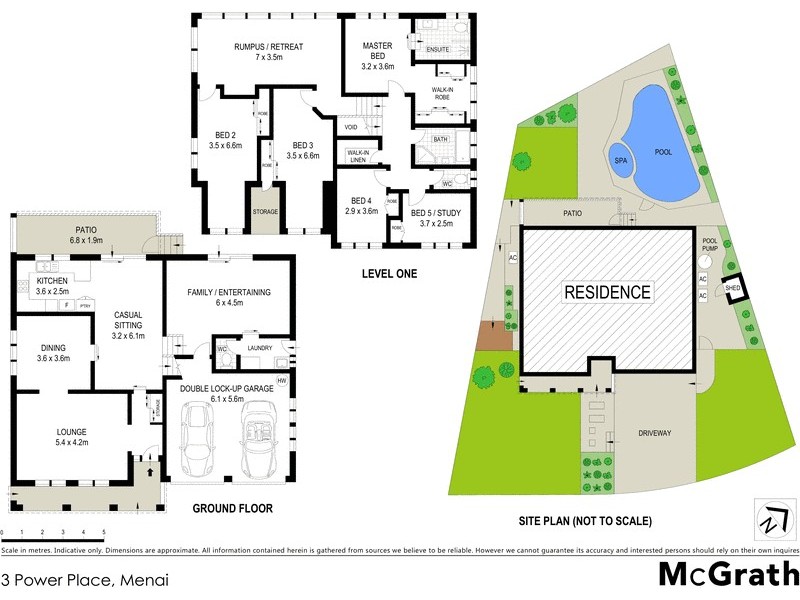 3 Power Place, Menai NSW 2234 Floorplan