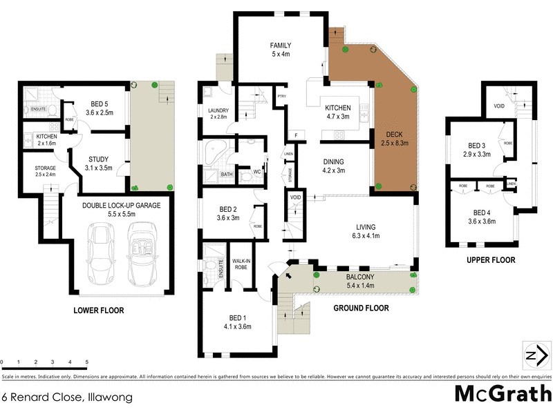 6 Renard Close, Illawong NSW 2234 Floorplan