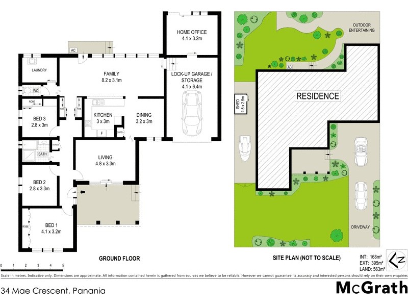 34 Mae Crescent, Panania NSW 2213 Floorplan