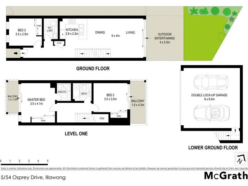5/54 Osprey Drive, Illawong NSW 2234 Floorplan