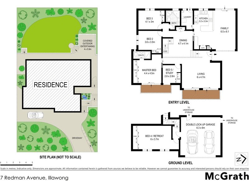 7 Redman Avenue, Illawong NSW 2234 Floorplan