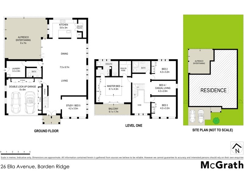 26 Ella Avenue, Barden Ridge NSW 2234 Floorplan