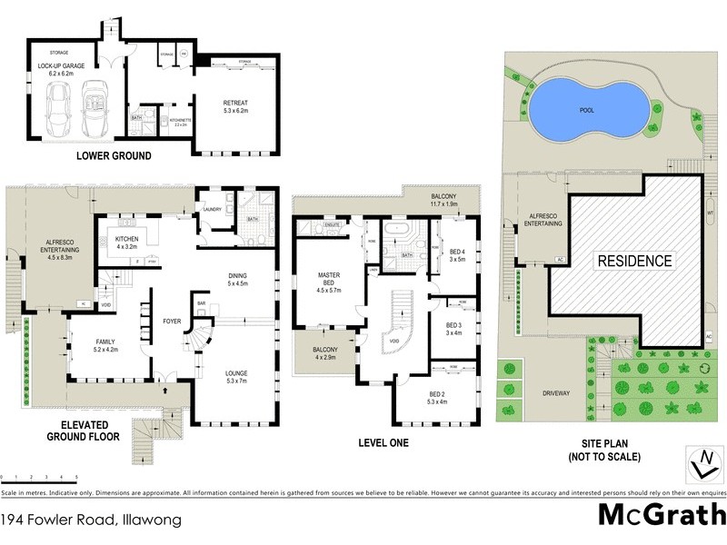 194 Fowler Road, Illawong NSW 2234 Floorplan