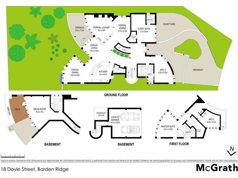 18 Doyle Street, Barden Ridge NSW 2234 Floorplan