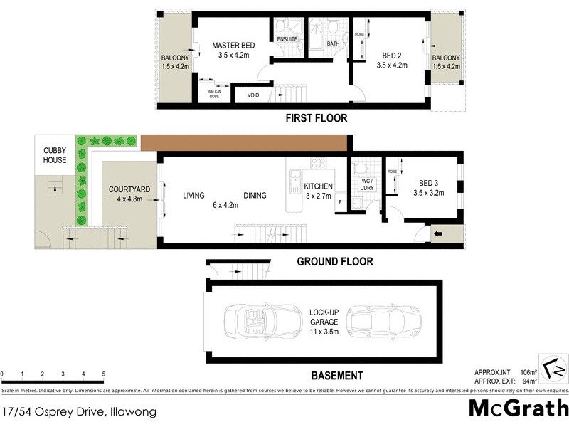 17/54 Osprey Drive, Illawong NSW 2234 Floorplan