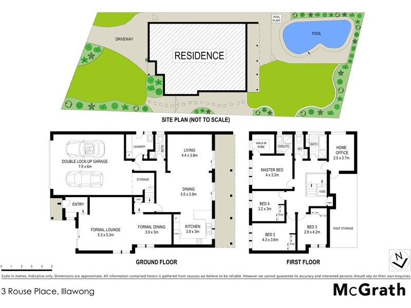 3 Rouse Place, Illawong NSW 2234 Floorplan