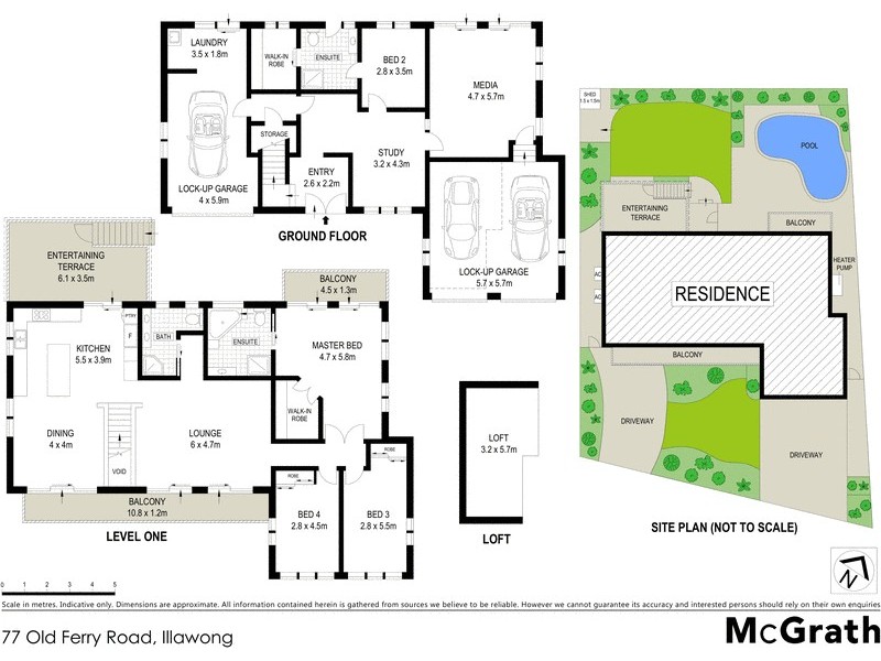 77 Old Ferry Road, Illawong NSW 2234 Floorplan