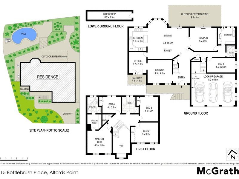 15 Bottlebrush Place, Alfords Point NSW 2234 Floorplan