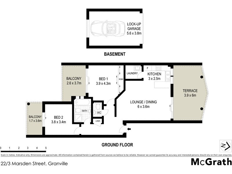 22/3 Marsden Street, Granville NSW 2142 Floorplan