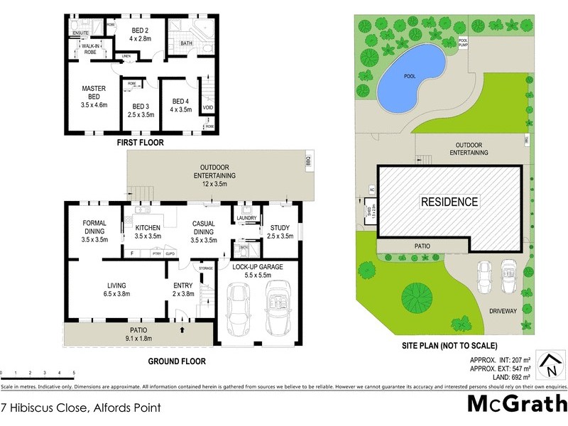7 Hibiscus Close, Alfords Point NSW 2234 Floorplan