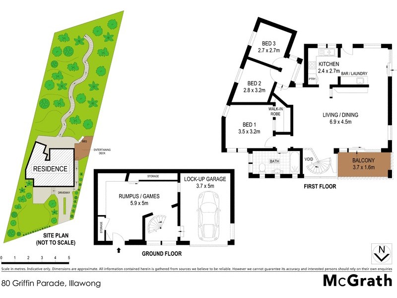 80 Griffin Parade, Illawong NSW 2234 Floorplan