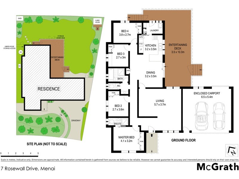 7 Rosewall Drive, Menai NSW 2234 Floorplan