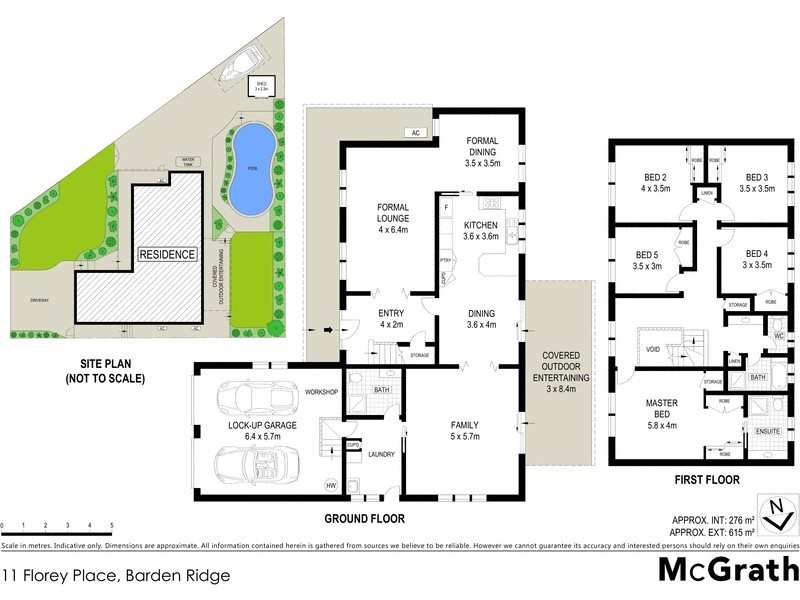 11 Florey Place, Barden Ridge NSW 2234 Floorplan