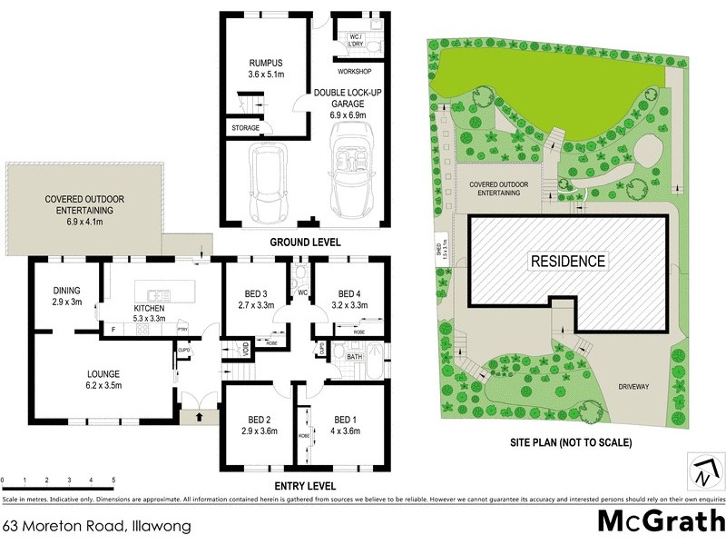 63 Moreton Road, Illawong NSW 2234 Floorplan