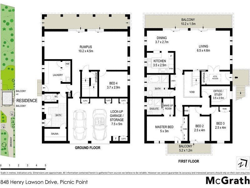 848 Henry Lawson Drive, Picnic Point NSW 2213 Floorplan
