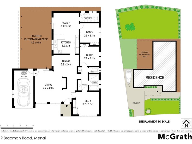 9 Bradman Road, Menai NSW 2234 Floorplan