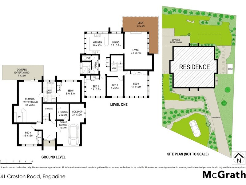 41 Croston Road, Engadine NSW 2233 Floorplan