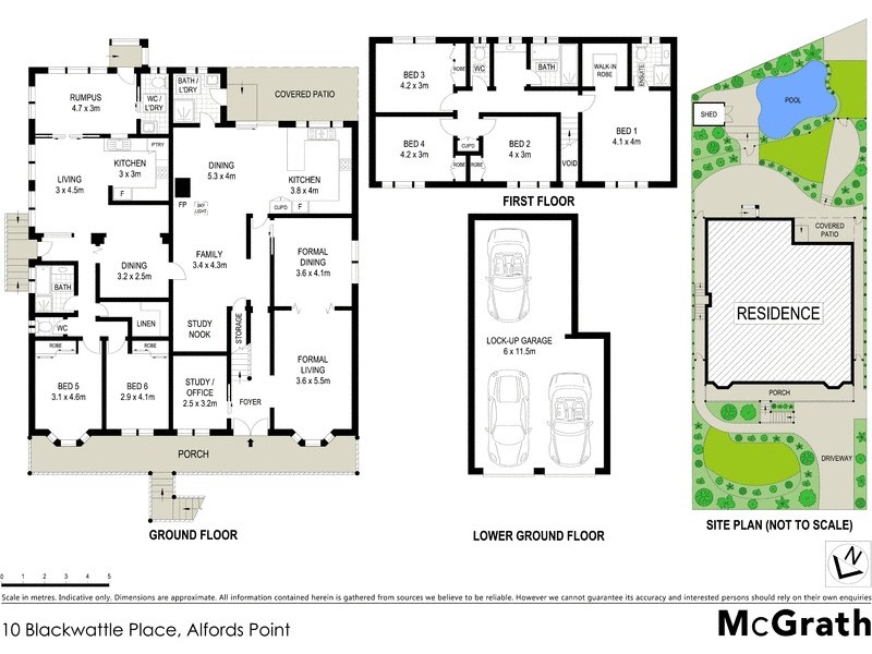 10 Blackwattle Place, Alfords Point NSW 2234 Floorplan
