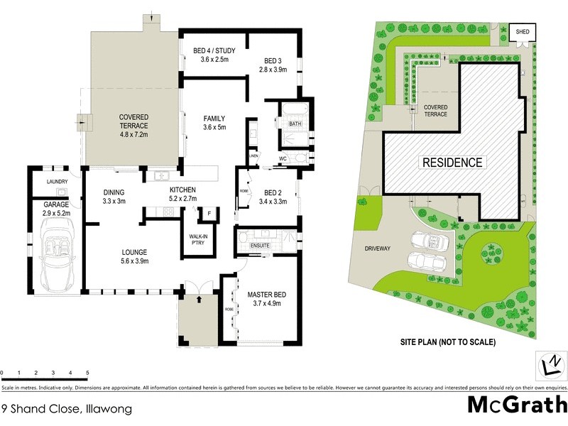 9 Shand Close, Illawong NSW 2234 Floorplan