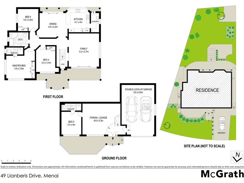 49 Llanberis Drive, Menai NSW 2234 Floorplan