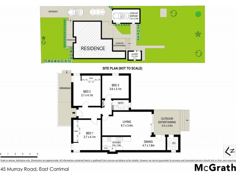 45 Murray Road, East Corrimal NSW 2518 Floorplan