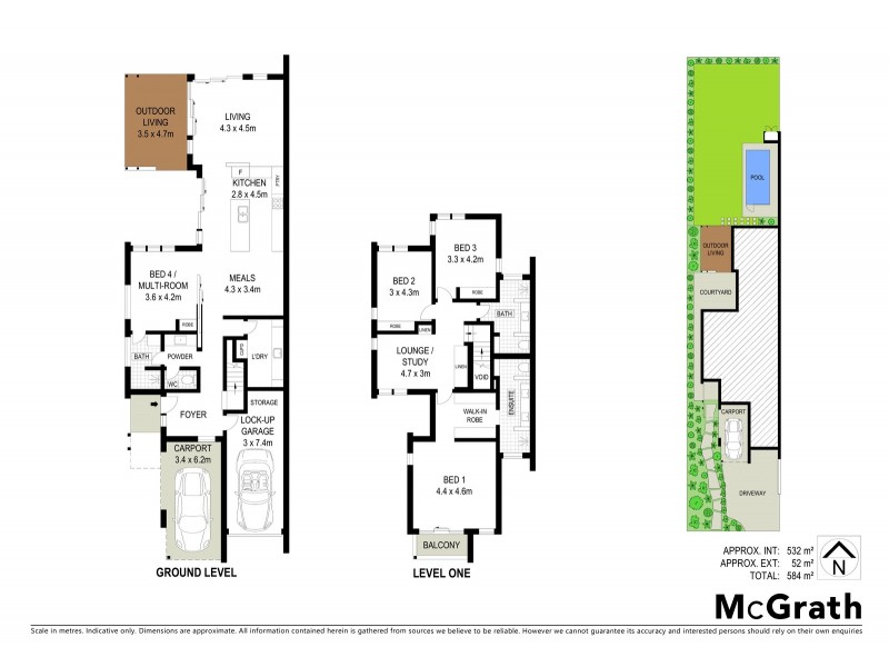 1/29 Northcote Avenue, Caringbah South NSW 2229 Floorplan