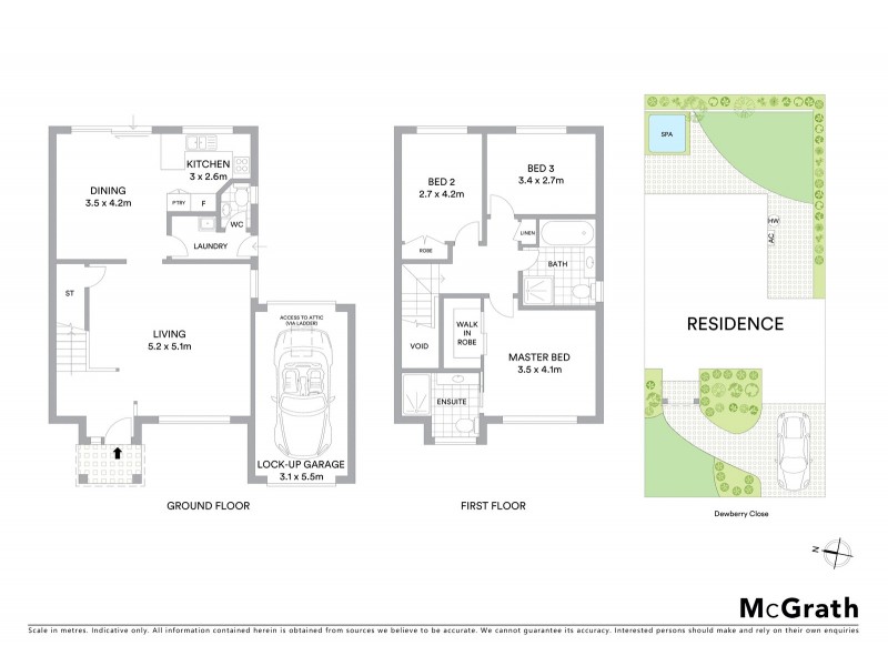 1/43 Dewberry Close, Menai NSW 2234 Floorplan
