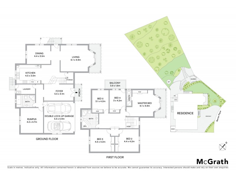4 Barrier Place, Illawong NSW 2234 Floorplan