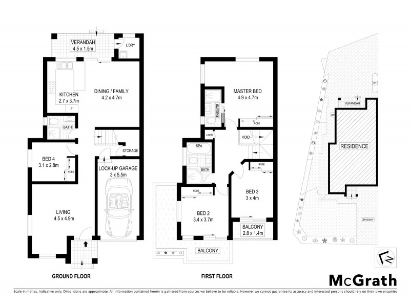 2 Ewen Street, Roselands NSW 2196 Floorplan