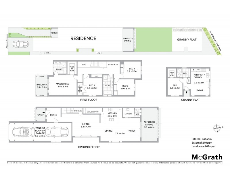25A Alliance Avenue, Revesby NSW 2212 Floorplan