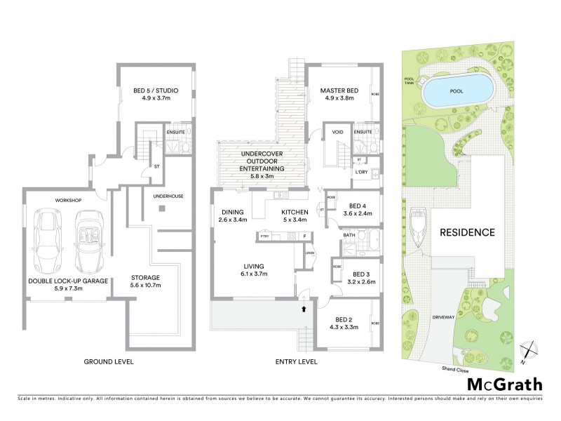 15 Shand Close, Illawong NSW 2234 Floorplan