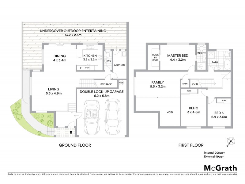 1/57 Jervis Drive, Illawong NSW 2234 Floorplan