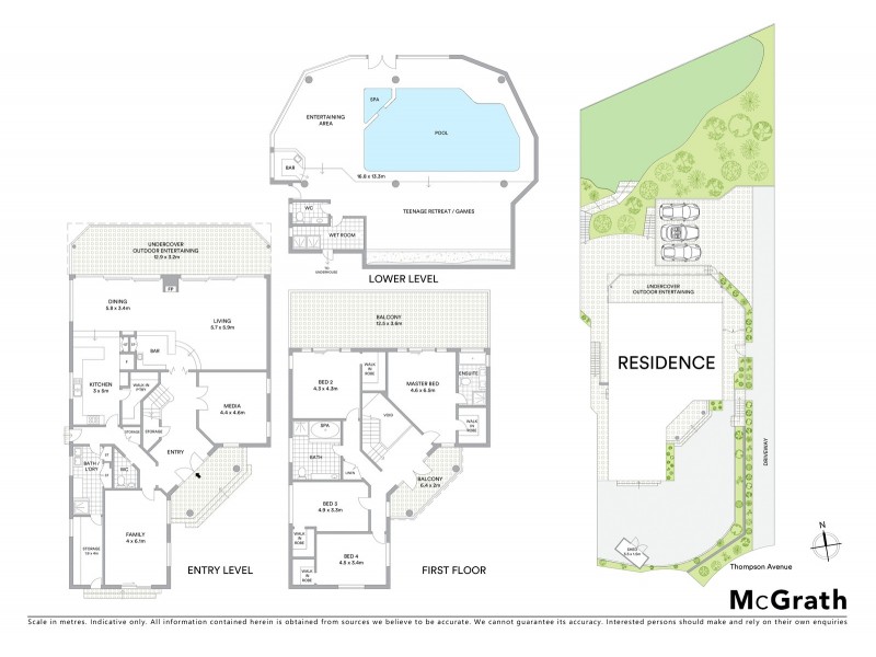 19 Thompson Avenue, Illawong NSW 2234 Floorplan
