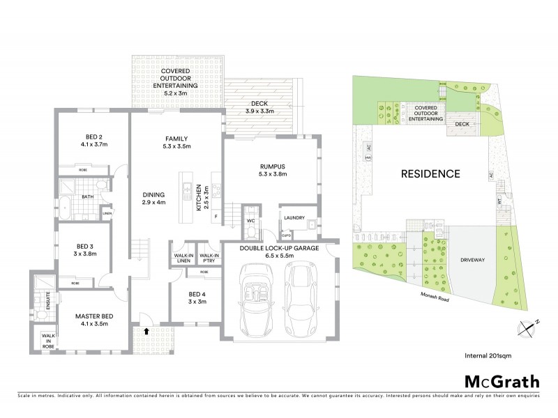 64 Monash Road, Menai NSW 2234 Floorplan