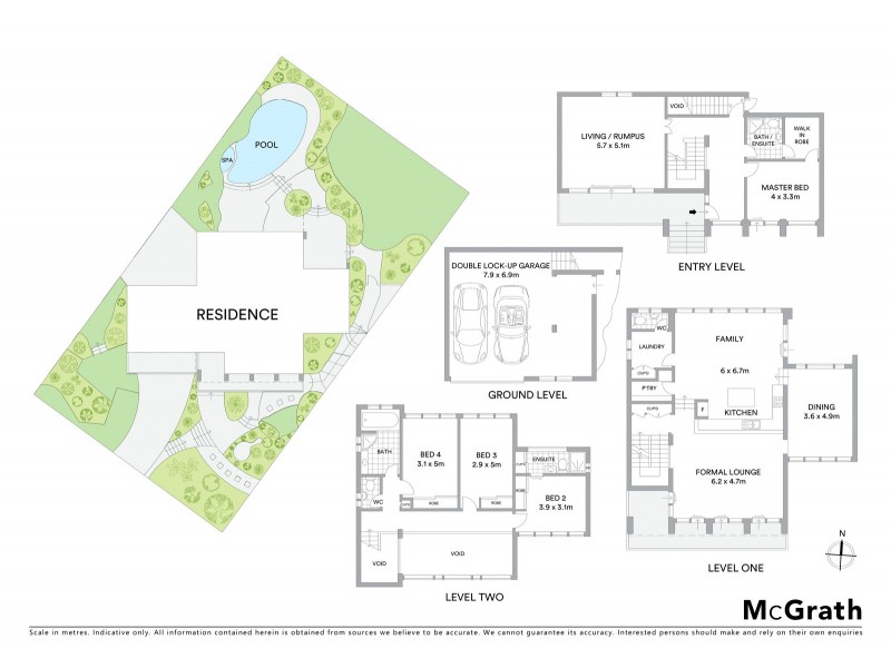23 Redman Avenue, Illawong NSW 2234 Floorplan