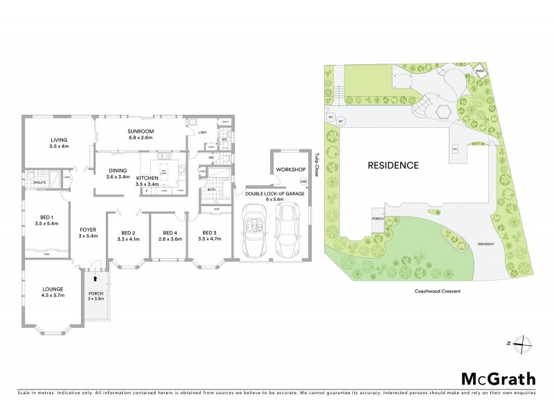38 Coachwood Crescent, Alfords Point NSW 2234 Floorplan