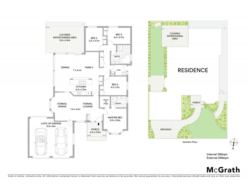 11 Saunders Place, Menai NSW 2234 Floorplan