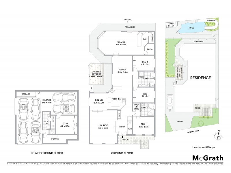 3 Archer Row, Menai NSW 2234 Floorplan