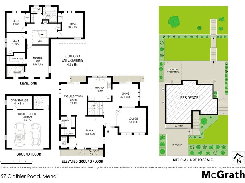 57 Clothier Road, Menai NSW 2234 Floorplan