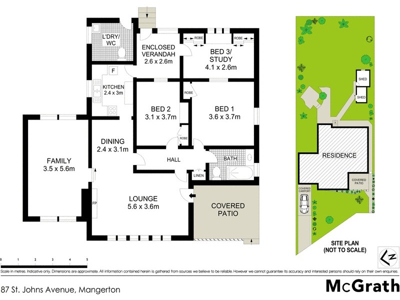 87 St Johns Avenue, Mangerton NSW 2500 Floorplan