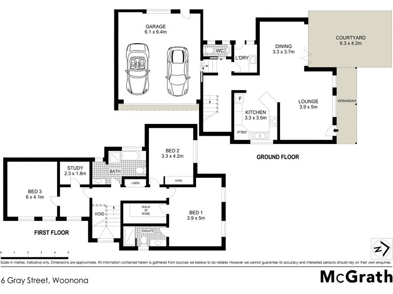 6 Gray Street, Woonona NSW 2517 Floorplan