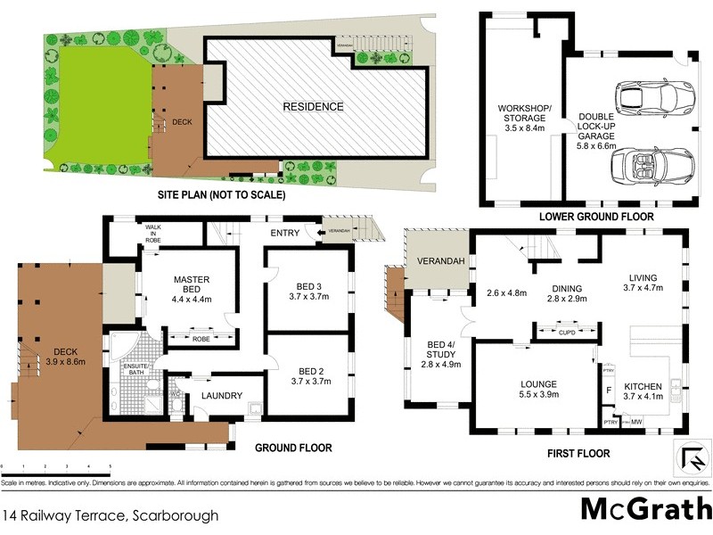 14 Railway Terrace, Scarborough NSW 2515 Floorplan