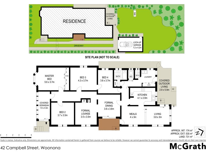 42 Campbell Street, Woonona NSW 2517 Floorplan